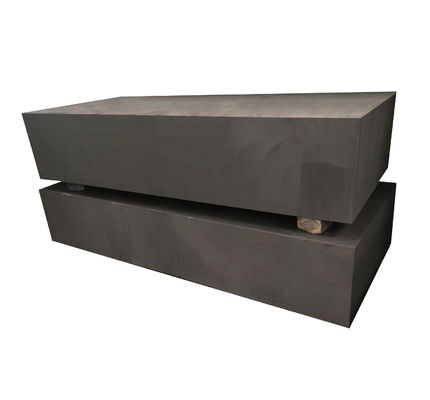 1.71 G/Cm3 Blocco isostatico di grafite grigio scuro per l'industria EDM