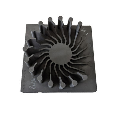 1.71 G/Cm3 Blocco isostatico di grafite grigio scuro per l'industria EDM