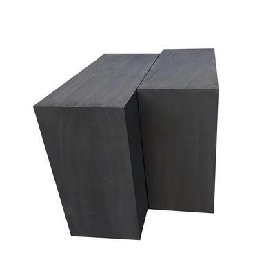 Blocco di grafite di carbonio grigio scuro isostatico ad alta purezza