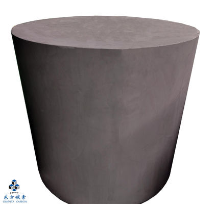 Blocchi di grafite di silicio policristallino grigio scuro resistenza flessibile 50 Mpa