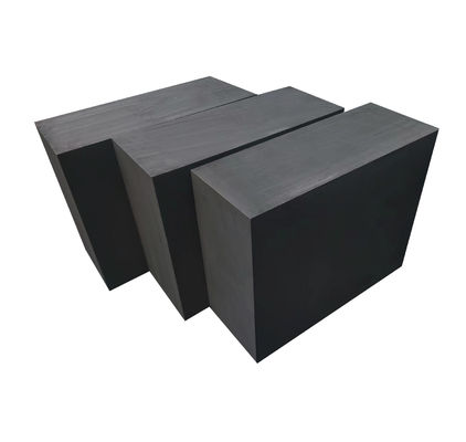 Grigio scuro Batteria al litio liscia Blocco di grafite 1.80 G/Cm3 12μm Dimensione del grano