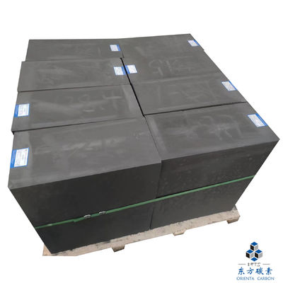 Blocco di grafite isotropico EMD 105 Mpa Resistenza compressiva con particelle ultrafine