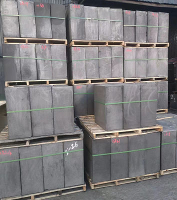 Blocco di grafite EMD isotropico grigio scuro 1.78 G/Cm3 con facile lavorazione del taglio