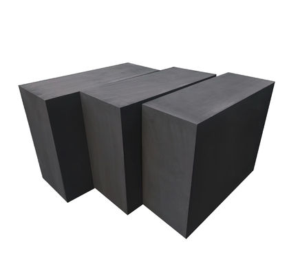 Industria EDM Barre di grafite rotonde di 8 μm Grano di dimensione Blocchi di grafite di carbonio