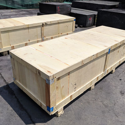 Industria EDM Barre di grafite rotonde di 8 μm Grano di dimensione Blocchi di grafite di carbonio