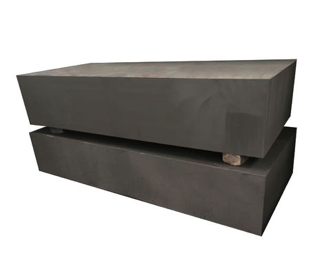 105 MPa Crucibles Grafite Grido Grigio Scuro Carbonio Grafite Blocco