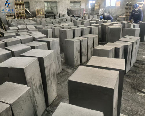 Blocchi di grafite con eccellente conduttività termica per stampi di saldatura esotermici