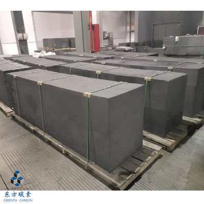 Blocco di grafite di grado OCY-12 per la sinterizzazione dello stampo nell'industria fotovoltaica solare